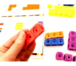 Cubes Math - set activités - 100 cubes + 15 fiches
