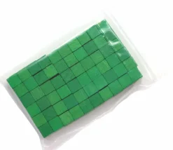 60 cubes 6 mm en bois 0.6 cm