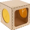 Cube tactile mystère - Boite à piocher 20x20 cm
