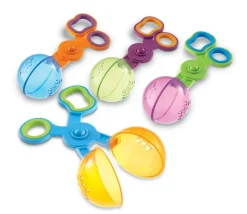 4 Cuillères ciseaux pinces motricité 15 cm