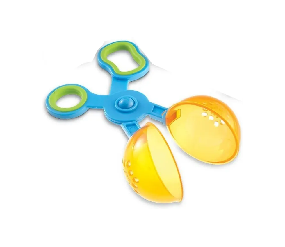 4 Cuillères ciseaux pinces motricité 15 cm