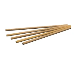 Cylindre tourillon 120 x 6 mm bois tige
