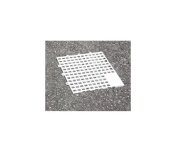 Dalle à l'unité pour Echiquier ou damier jardin case 15,5 cm