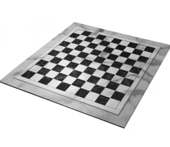 Damier tapis de jeu Dames enroulable 50x50 cm (sans les pions)
