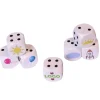 Dé bois blanc 2 cm : 1 face personnalisée avec votre image