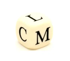Dé chiffres romains V X L C D M