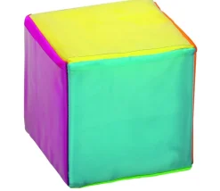 Dé 15 cm faces modifiables personnalisable à volonté multicolore