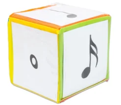 Dé 15 cm faces modifiables personnalisable à volonté multicolore