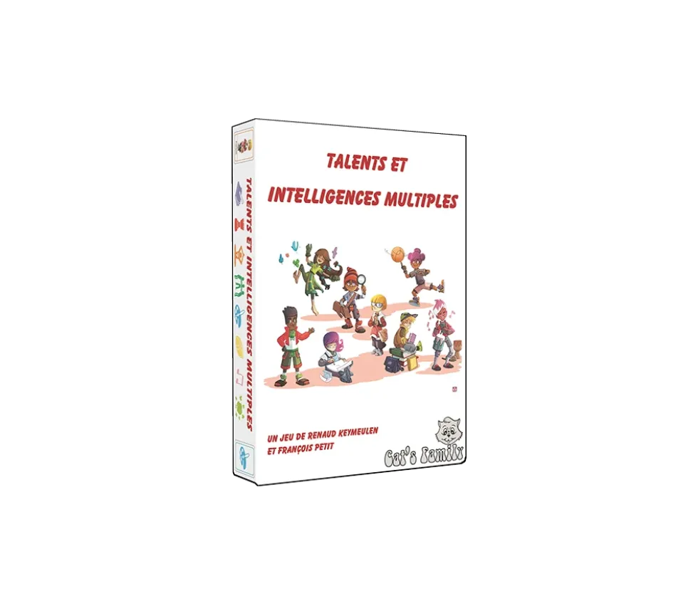 Découvrons nos talents - Les intelligences multiples du CE2 au lycée. Jeu Cat's family