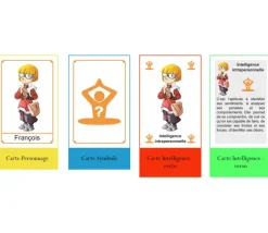 Découvrons nos talents - Les intelligences multiples du CE2 au lycée. Jeu Cat's family