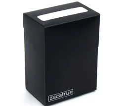 Deck box NOIR boite pour cartes 9.5 x 7 x 4.5 cm Zacatrus