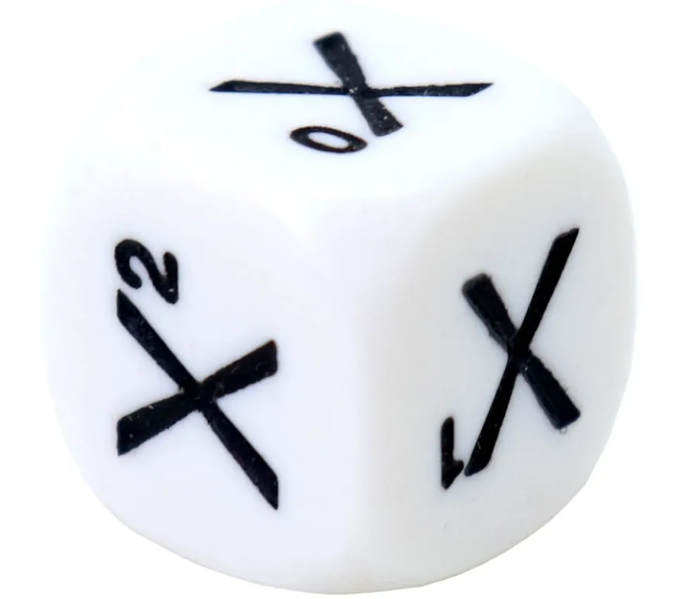 Dé Exposant X0 X1 X2 pour math