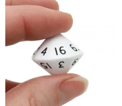 Dé 16 faces D16 à l'unité (couleur mise au hasard)