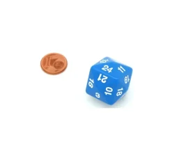 Dé 24 faces opaque D24 de jeu