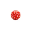 Dé 60 faces rouge D60 de jeu