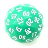 Dé 60 faces vert D60 de jeu