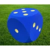 Dé géant 50 cm en mousse tactile alvéolée