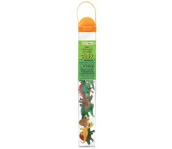 Dinosaure : set 12 figurines avec tube de rangement