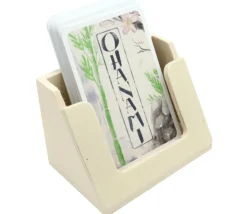 Distributeur cartes à jouer en bois 9 x 6 x 6.5 cm