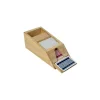 Distributeur de cartes jouer sabot en bois
