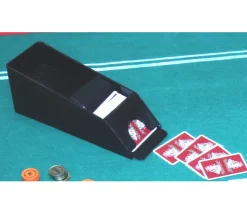 Distributeur sabot de cartes jouer plastique 6 decks de jeu