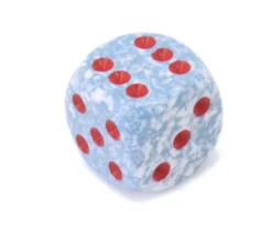 Dé à jouer 16 mm gris effet granit Speckled - Air- Chessex