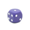 Dé à jouer violet 16 mm standard points de 1 à 6 pour jeu de société à l'unité