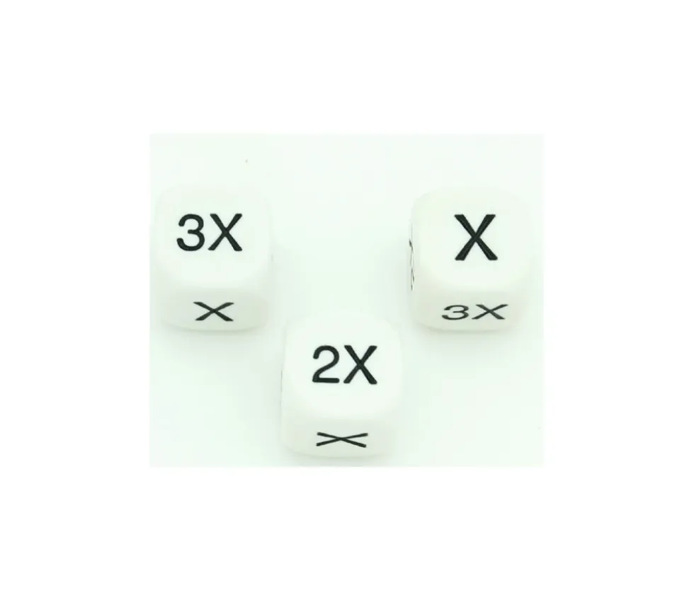 Dé multiplier X 2X 3X X 2X 3X