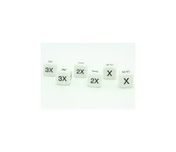 Dé multiplier X 2X 3X X 2X 3X