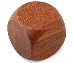 Dé neutre en bois 20 mm en Sipo