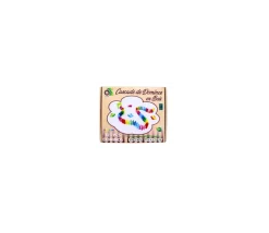 Dominos cascade 123 pièces en bois