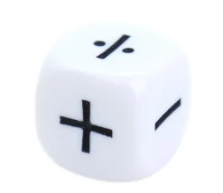 Dé signe Mathématiques + - x ÷ + -