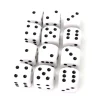 12 Dés à jouer 18 mm classique points 1 à 6 jeux de société
