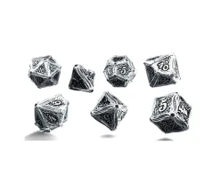 7 dés métal multi-faces Call of Cthulhu - COC