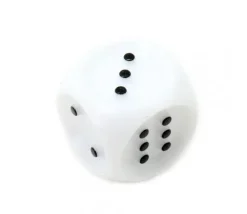Dé tactile braille pour malvoyant pour jeu de 1 à 6 - 20 mm