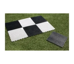 Echiquier géant XXL case 36 cm plateau échecs ou dame 2m80