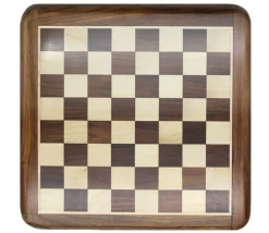 Echiquier marqueté plateau de 30 cm en palissandre