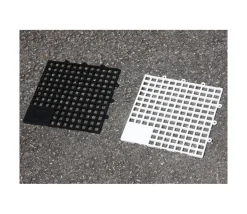 Echiquier ou damier géant jardin case 15,5 cm plateau échecs
