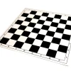 Echiquier tapis jeu pliable 51x51 cm noir / blanc