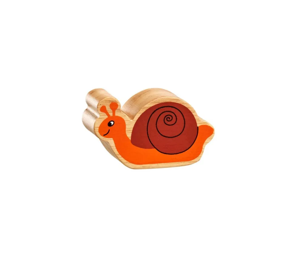Escargot en bois 37 x 65 x 25 mm