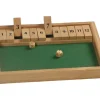 Fermez la boite jeu 12 clapets 31 cm shut the box