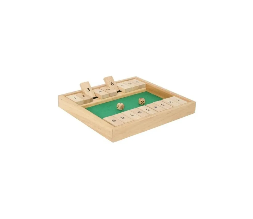 Fermez la boite 2 joueurs 27 x 24 x 3.5 cm - shut the box