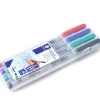 4 Feutres non-permanents couleurs pour personnalisation