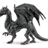Figurine dragon noir twilight 16 x 13.1 x 9.2 cm