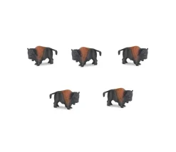 Figurine mini mini bison 28 x 18 x 9