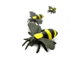 Figurine mini mini bourdon jaune et noir 8 x 35 x 30 mm