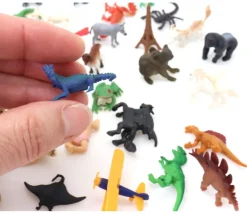 Figurine mini mini dragon des mers bleu-vert 25 x 5 x 15 mm