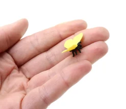 Figurine mini mini papillon jaune 25 x 5 x 17 mm