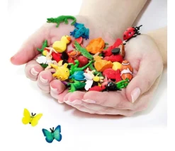 Figurine mini mini papillon jaune 25 x 5 x 17 mm