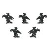 Figurine mini mini pégase noir 30 x 25 x 10 mm
